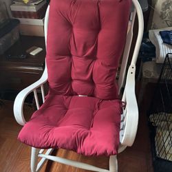 White Rocking Chair