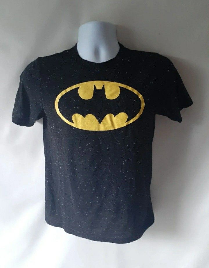 Batman boys black short-sleeve t-shirt size L (18)