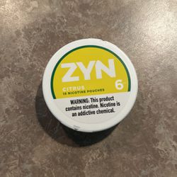 New Zyn Citrus 6mg