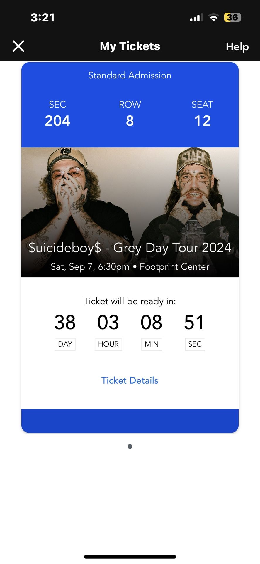 $Suicide Boys Ticket