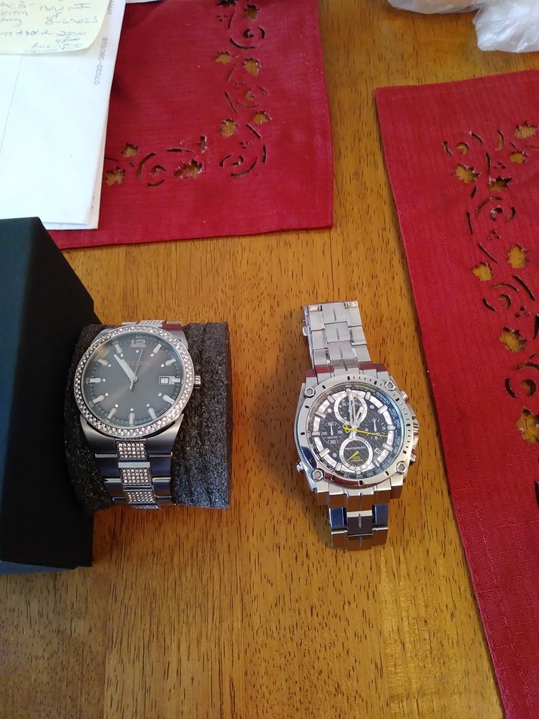 2 Bulova watches