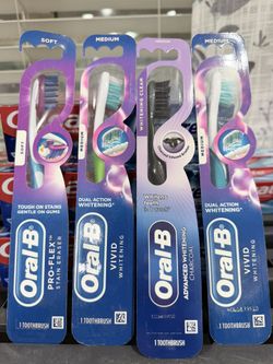 ORAL-B TOOTHBRUSH $2.50 EACH