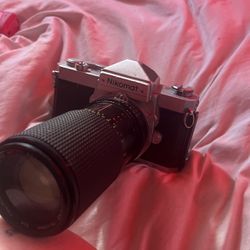 vintage Nikon film camera 