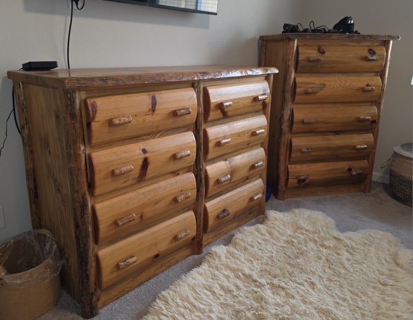 LOG CABIN / LODGE PINE BEDROOM FURNITURE