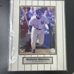 Hideki Matsui New York Yankees Framed Photo