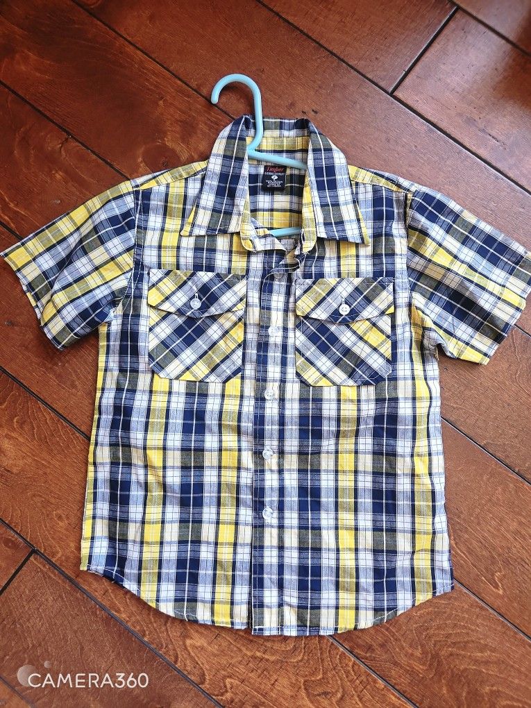 Short Sleeve And Long Sleeve Boys Shirts