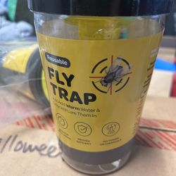 Fly Traps (3) Brand New In Bag Reusable Cans 