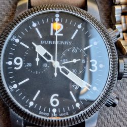 Men's Burberry Chronograph Watch