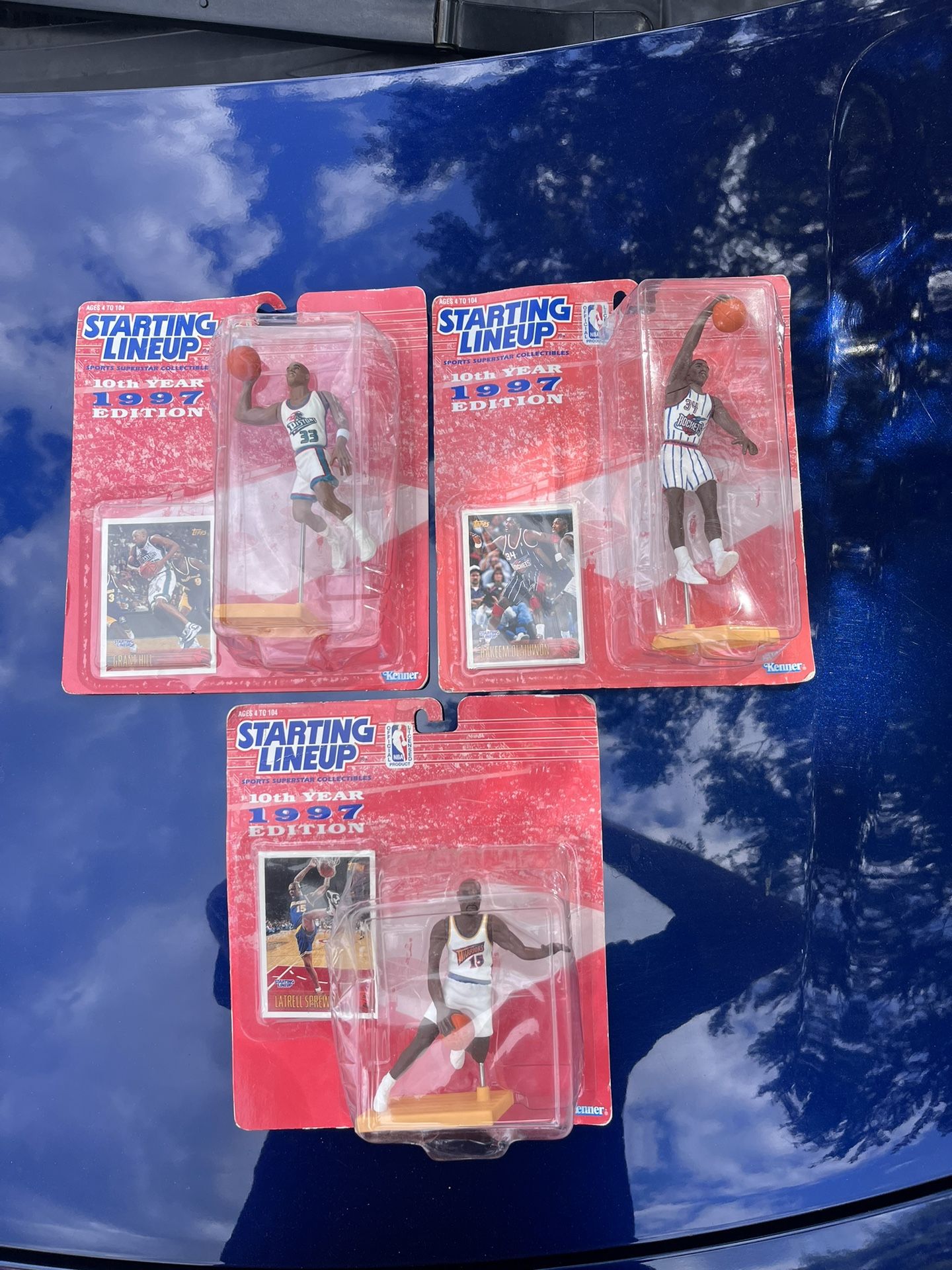 Starting Lineup 10th Year ( 1997 Edition ) 3 Players