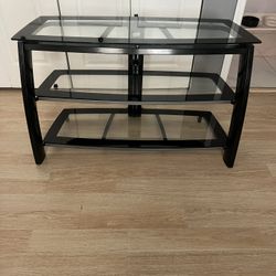 GLASS TV Stand    $150