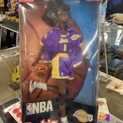  Barbie Los Angeles Lakers NBA Basketball Black Barbie-Mattel 20705