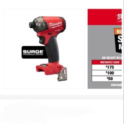 Milwaukee Fuel 1/4 Impact M18