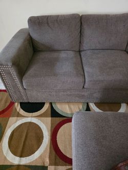 Wayfair sectional w/ottoman