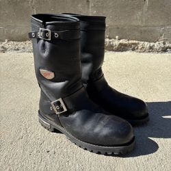 Red Wings Steel Toe Engineer Boots