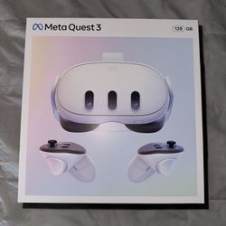 Meta Quest 3 Virtual Reality Headset 128gb