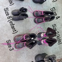 Snow Shoes And Clothes