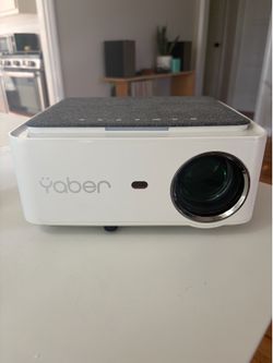 Yaber V6 Projector + 84” Remote Screen Bundle