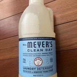 Mrs. Meyer's Laundry Detergent, Rain Water Scent, 64 oz $10
