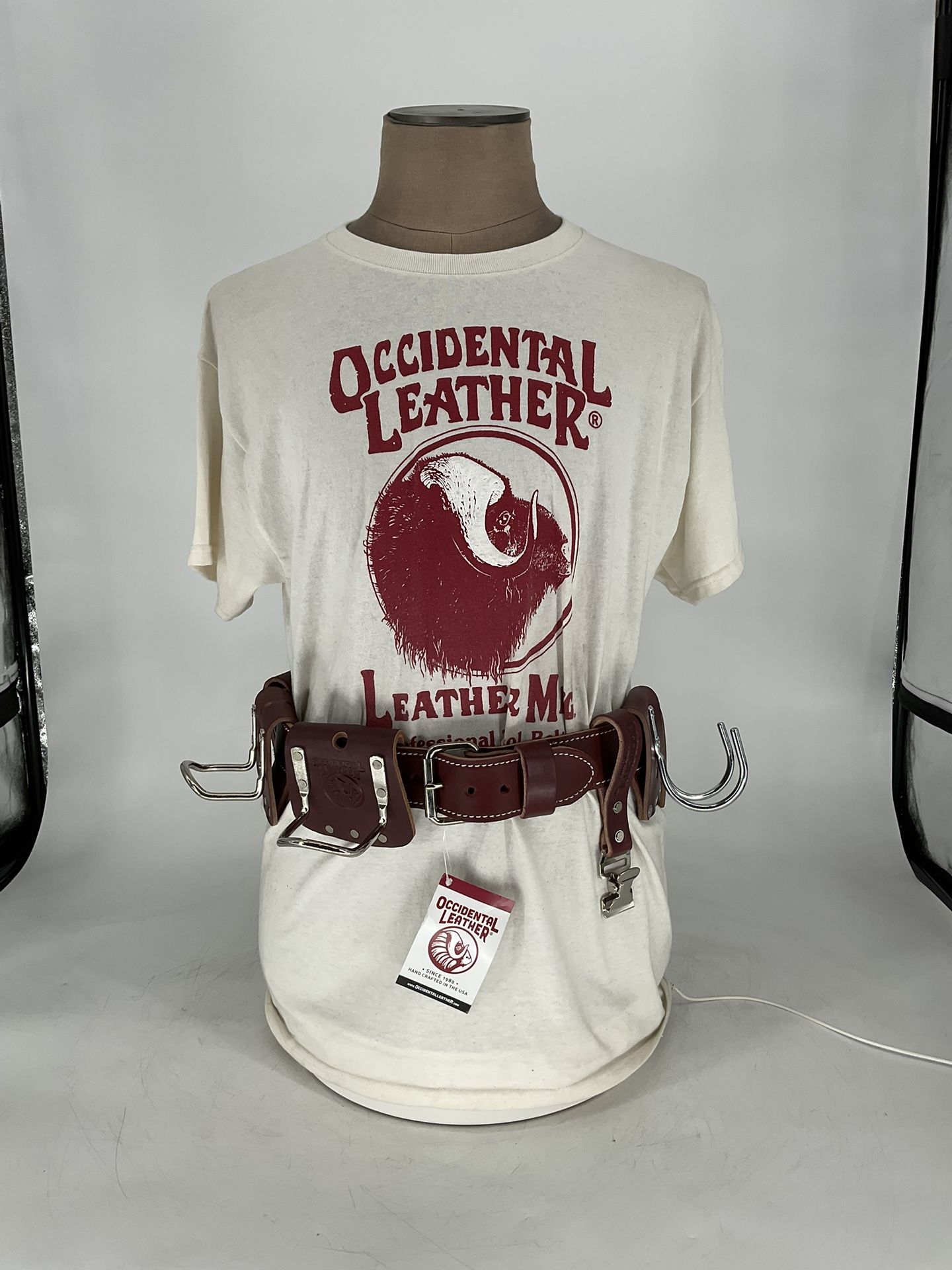 OCCIDENTAL LEATHER® 5597 - Complete Concrete Tool Belt Setup