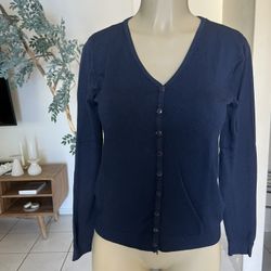 Navy Blue Sweatshirt Size Medium 