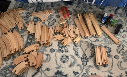 Wooden Train Tracks