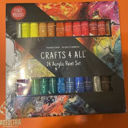 Crafts 4 All Acrylic Paint Set 24 Pack
