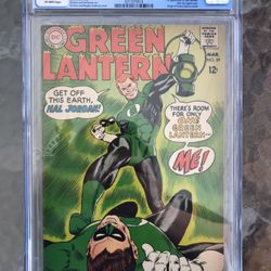 Green Lantern #59 (1968) CGC 7.0 — 1st Guy Gardner; Origin of Green Lantern 