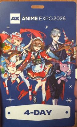 Anime expo 2026 4 day badge