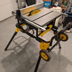 DeWalt Folding Job site Table Saw