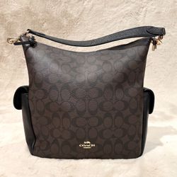 Coach Pennie Shoulder Bag In Signature Canvas