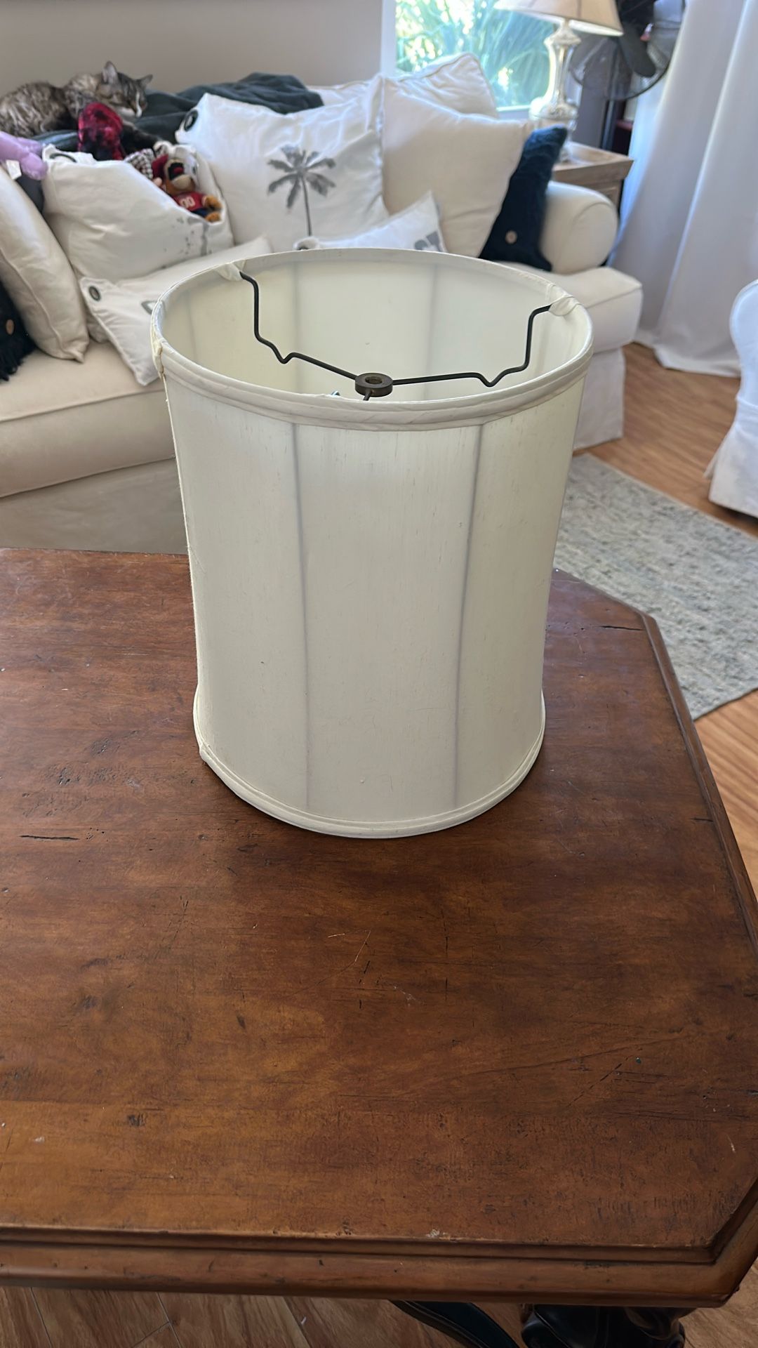 Antique Silk Lampshade