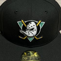 Brand New Anaheim Ducks Fitted 7 1/8 New Era 