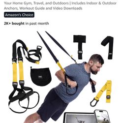 TRX All-in-ONE Suspension Training System: Full Body Workouts for Your Home Gym, Travel, and Outdoors