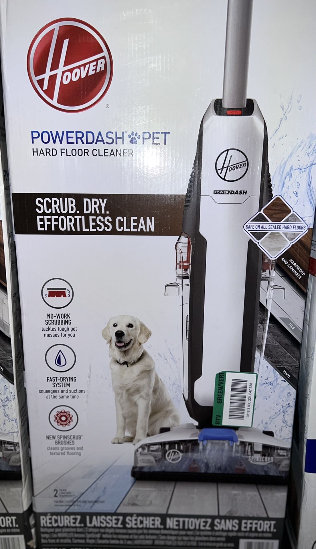 HOOVER PowerDash Pet Hard Floor Cleaner Machine