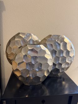 Silver Vases