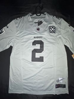 Las Vegas Raiders Jerseys - Jeanty #2 - Gray