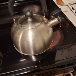 Tea Pot With Whistler 