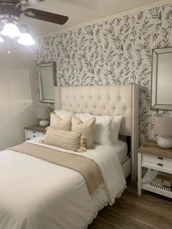 Full Size Mattress, Box Spring, and Bed Frame