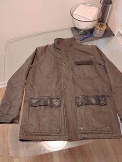Cole Haan Men's Canvas Field Jacket Size M