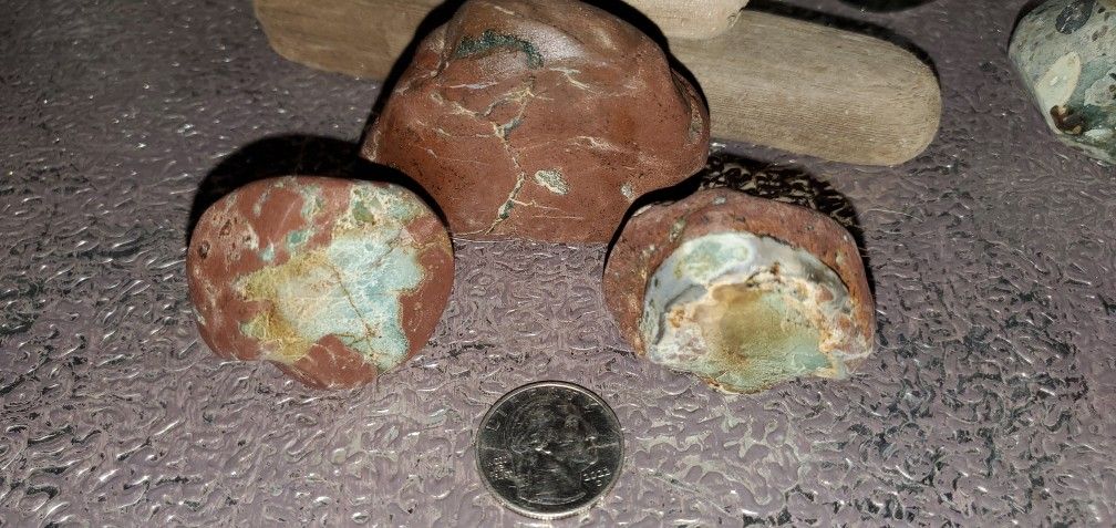 Oregon Coast Beach Rocks. Hand Polished
