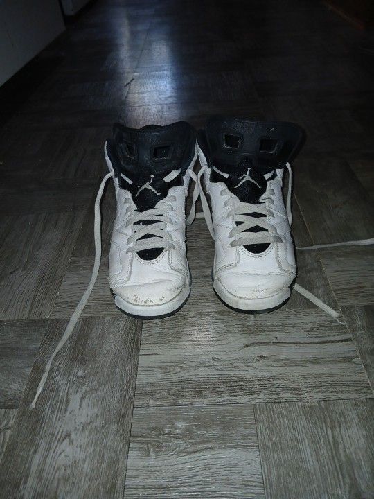 White Air Jordan's