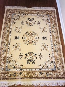 Area rug looks new in very good condition washed and clean