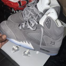 Jordan Wolf Grey 5s