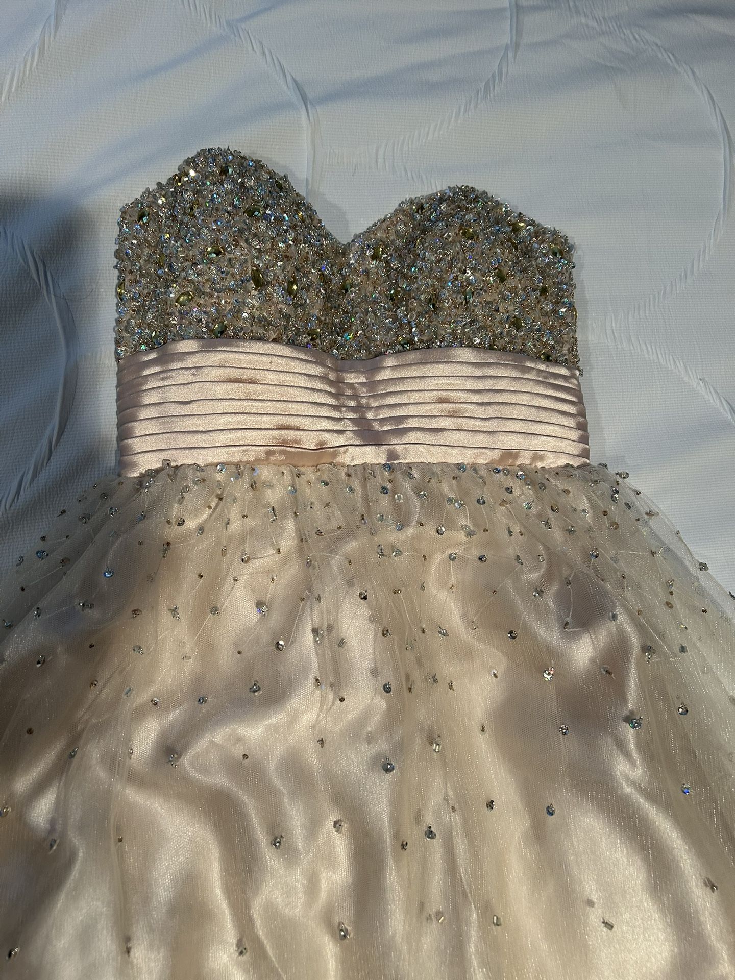 formal / gown gold plus size dress Primavera Couture 14004 Size 22 Gold Long Fitted One Shoulder Sequin Plus Size Prom Dress Formal Gown main image 0