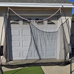 golf net and turf
