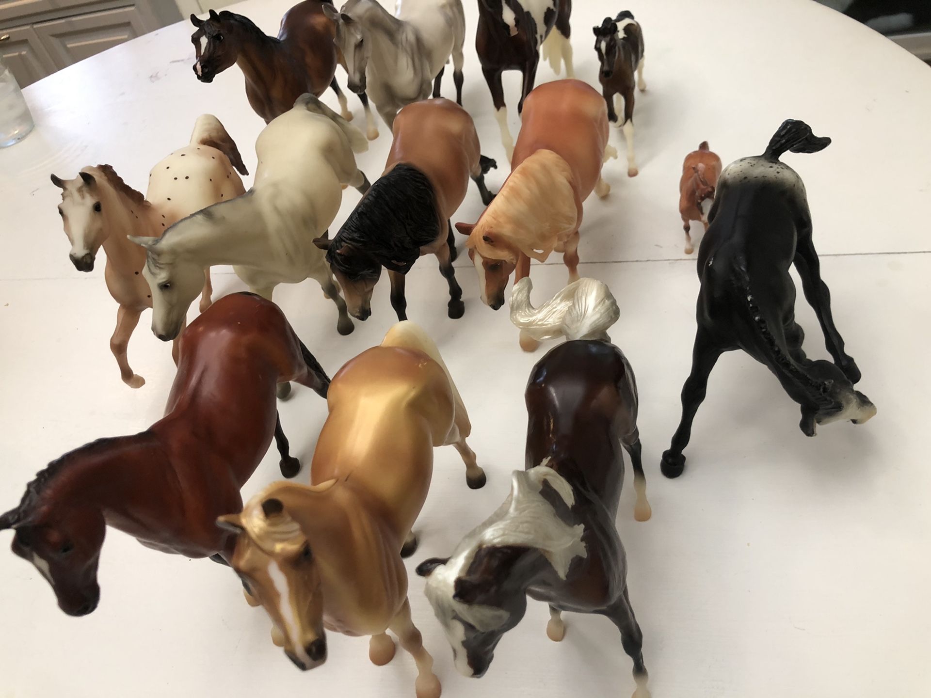 Breyer toy horse collection