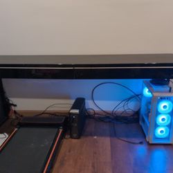 IKEA BESTÅ BURS Desk 70"- Pre-Drilled for Monitor Arm & 2 Drawers