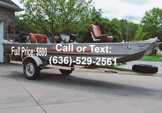 1980 Bass Tracker II with 40hp Mercury