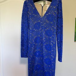 Blue Lace Dress