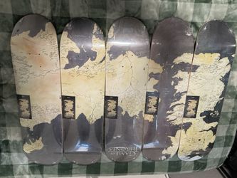 Skateboard Decks Game Of Thrones